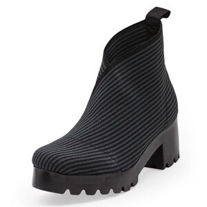 Charleston Shoe Co. Upper Monterey Boot Gray Pinstripe Size 7